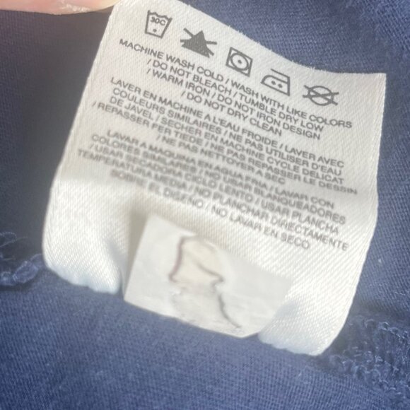 Nike Pitt Panthers Tshirt Womens Medium Blue Gray Fanwear Layered Look - Picture 7 of 8